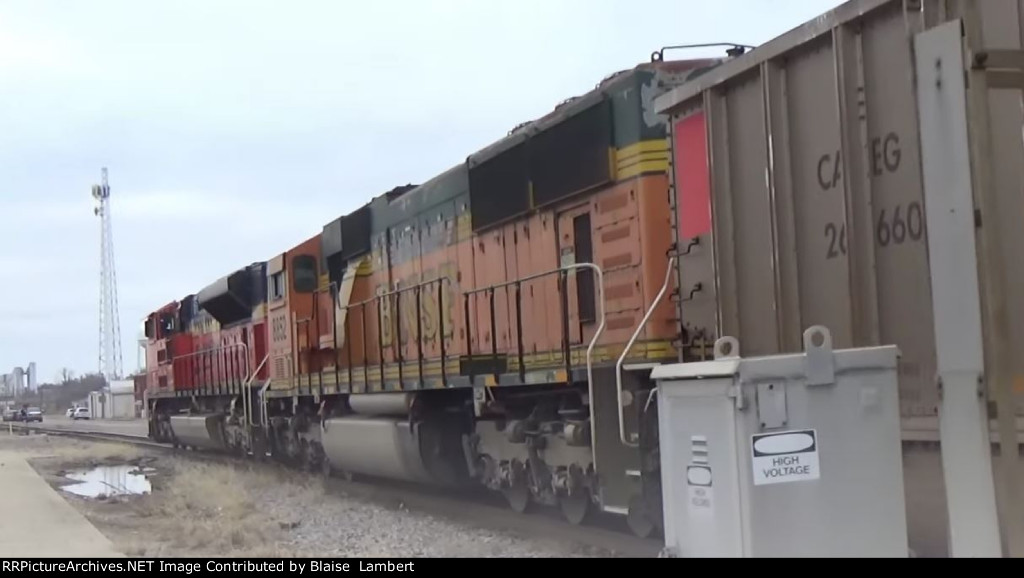 BNSF coal train